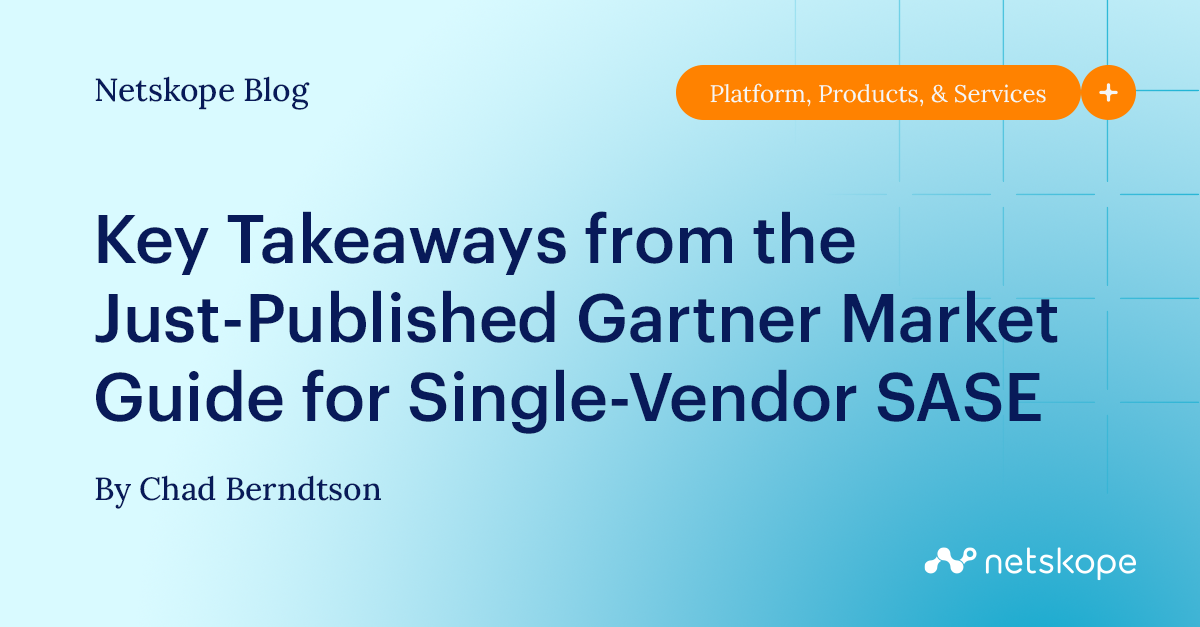 Key Takeaways From The Just-Published Gartner Market Guide For Single ...