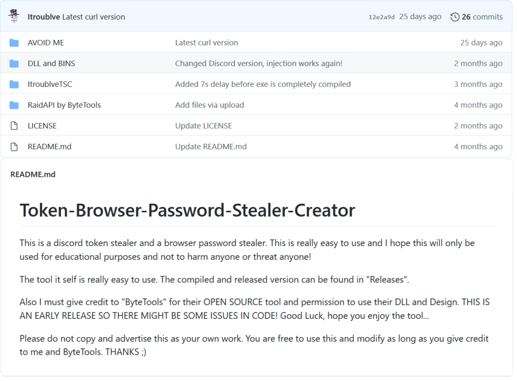 Doenerium - Fully Undetected Grabber (Grabs Wallets, Passwords, Cookies,  Modifies Discord Client Etc.)